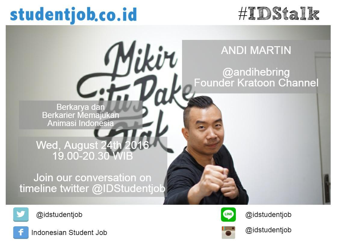 Review IDStalk Berkarya Dan Berkarier Memajukan Animasi Indonesia